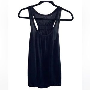 Ted Baker Black Sheerish Racerback Tank Top. Size Small.